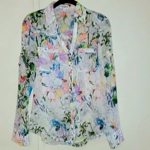 Watercolor express blouse
